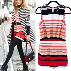 Peter Som Sz8 Sleeveless Casual Romper